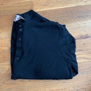 Loft woman black cardigan
